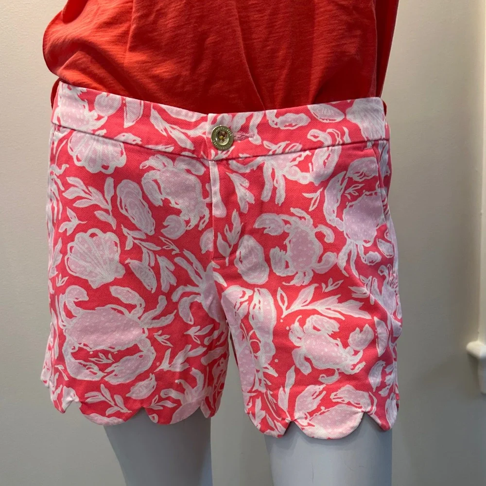 Lilly Pulitzer buttercup stretch shorts: size 4 and an 8 NWT retails$74 🦀 - Picture 1 of 7